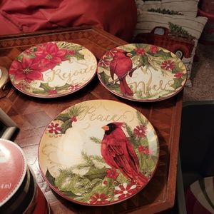 Christmas plates